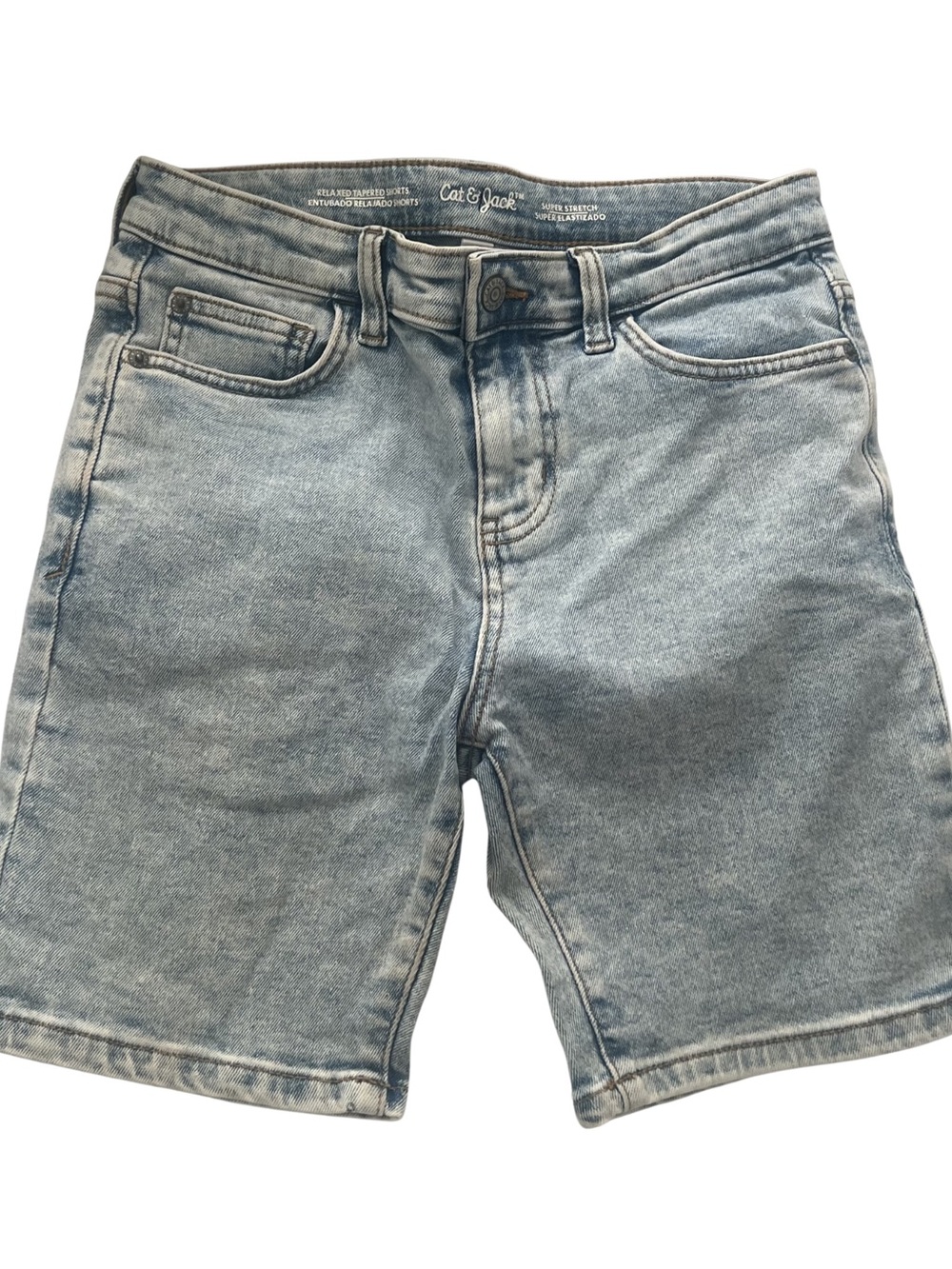Cat & Jack Light Blue Denim Shorts for Kids